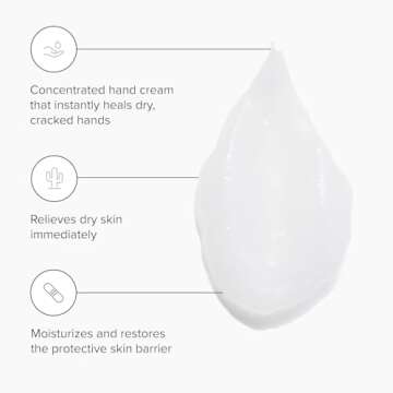 DRMTLGY Hand Cream for Dry Cracked Hands - Moisturizing Hand Repair Cream for All