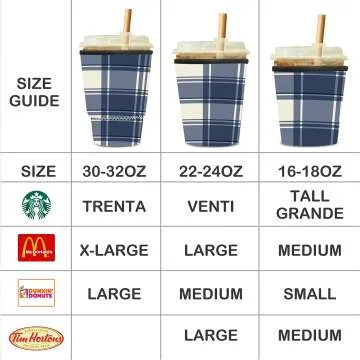 Reusable Iced Coffee Sleeve - Eco-Friendly and Stylish