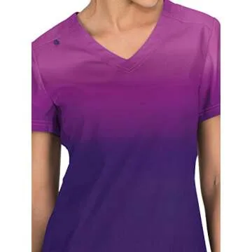 KOI lite 370PR Women's Reform Top (Mulberry/Grape, Small)