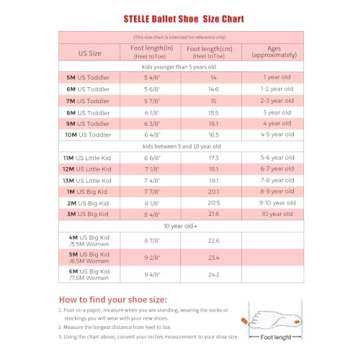 Stelle Ballet Shoes for Young Dancers Comfort Quality