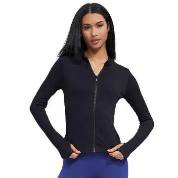 Stylish Sphinx Cat Women's Athletic Full Zip Jacket