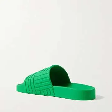 Keleimusi Womens Non-Slip Waterproof Rubber Slides