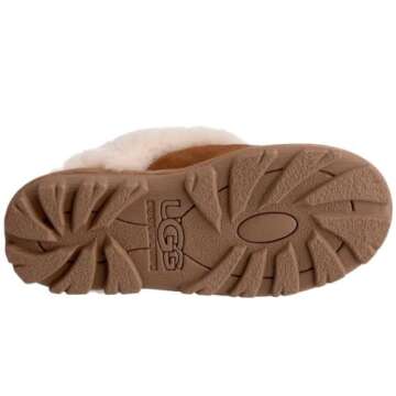 UGG Women's Coquette Slipper, Chestnut, 09