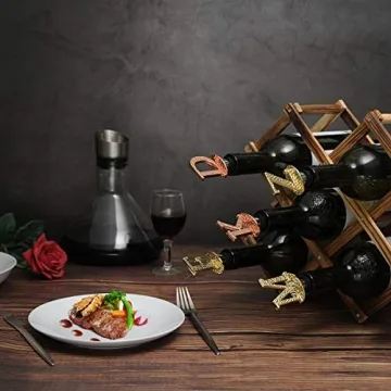 Miicol Wine Stopper, Prosecco Stopper, Wine Bottle Stopper, Personalised Champagne Stopper, Gold Wine Accessories, Wine Lovers Gift, Monogram Gift, Letter B