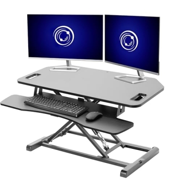 VIVO Extra Wide 38 inch Corner Desk Converter - Your Ultimate Ergonomic Workstation