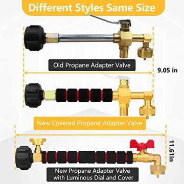 Buy Updated Propane Refill Adapter for 1LB Tanks