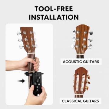 Acoustic Guitar Chord Presser for Easy Learning and Joyful Playing