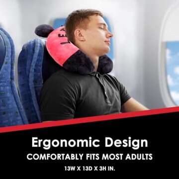 Mickey Mouse Neck Pillow for Travel Comfort