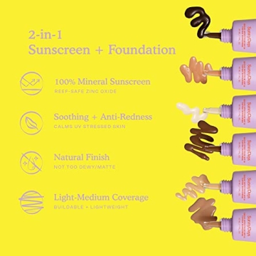 Tower 28 SPF Tinted Sunscreen for Sensitive Skin - 2-in-1