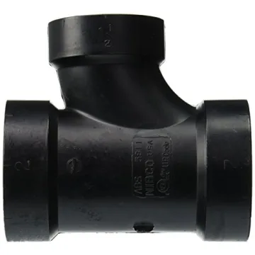 Genova 81121 ABS-DWV Reducing Sanitary Tees for Plumbing