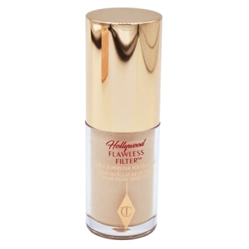 Charlotte Tilbury Mini Hollywood Flawless Filter, Travel Size, 2 Fair - Customizable Face Liquid Mak...