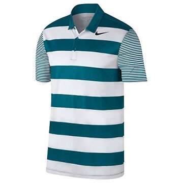 Nike Men's Dry Bold Stripe Golf Polo