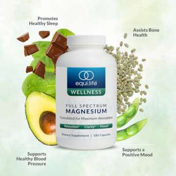 EquiLife Magnesium Supplement: Boost Mood & Energy Naturally