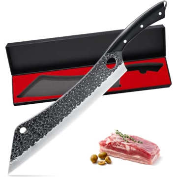 PURPLEBIRD 12-Inch Carving Knife for Perfect Slicing