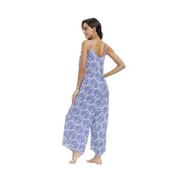 Stylish BUENOS NINOS V Neck Floral Maxi Dress for Women