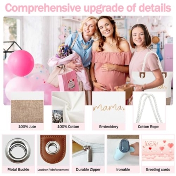 GhvyenntteS Personalized Mama Tote Bag for Moms