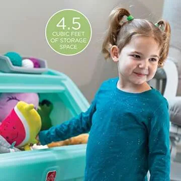 Step2 2-in-1 Toy Box & Art Lid for Creative Play