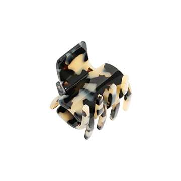 France Luxe Small Tube Jaw Hair Clip - Elegant Ivory Tokyo Design