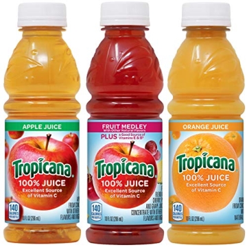 Tropicana 100% Juice Variety Pack of 24 - 10 fl oz