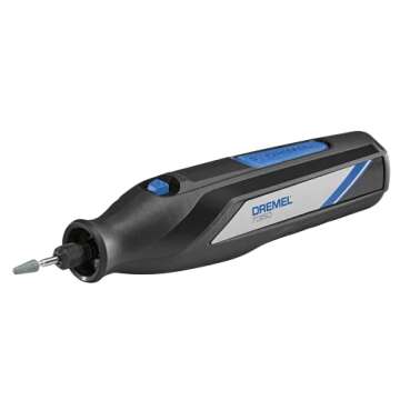Dremel 7350-5 Cordless Rotary Tool Kit - Includes 4V Li-ion Battery and 5 Rotary Tool Accessories - ...