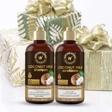 WOW Coconut Milk Shampoo & Conditioner - Curly Hair Care