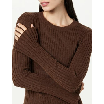 Stylish Women's Bell Sleeve Sweater Dress by The Drop