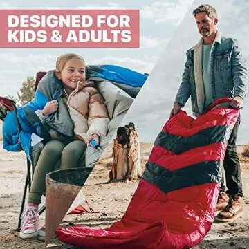 MalloMe Sleeping Bags for All Seasons - Lightweight & Compact