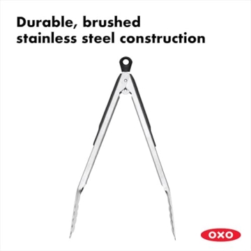 OXO Good Grips 12-Inch Stainless-Steel Locking Tongs