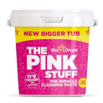 The Pink Stuff - The Miracle Cleaning Paste(850g), Multi-Purpose Spray(750ml), Cream Cleaner(500ml),...