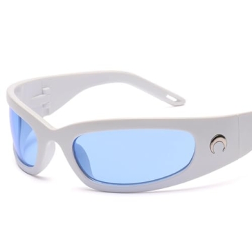DUPER Sunglasses with Moon Design and UV Protection