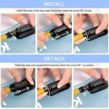 KUREIDA Dual Hydration Bladder 2 Liter,Water Bladder for Hiking Backpack Leak Proof,Water Reservoir for Hydration Pack,BPA Free,Carry Water and Electrolytes,TPU Material