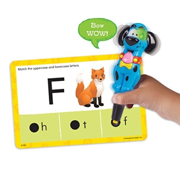 Interactive Hot Dots Alphabet Flash Card Set for Kids