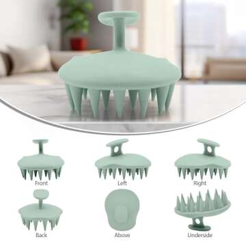 Fiora Naturals Scalp Massager - Exfoliate & Grow Hair