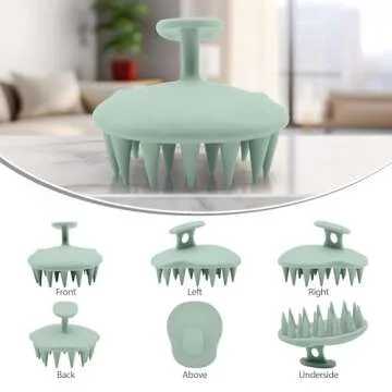 Fiora Naturals Scalp Massager - Exfoliate & Grow Hair