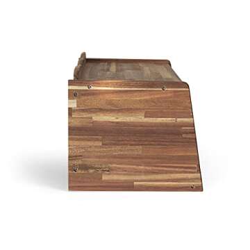 ZESPROKA Wooden Bread Box: Stylish Food Storage Solution
