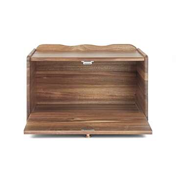 ZESPROKA Wooden Bread Box: Stylish Food Storage Solution