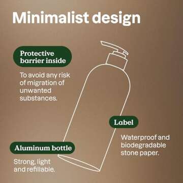 ATTITUDE Conditioner with Essential Oils, Plant and Mineral-Based Ingredients, Vegan Beauty Products, Aluminum Bottle, Nourishing, Bergamot and Ylang Ylang, 16 Fl Oz