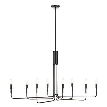 Light Society Bella 8-Light Chandelier for Modern Homes