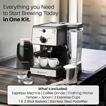 EspressoWorks All-In-One Espresso Machine with Grinder