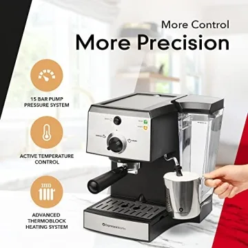 EspressoWorks All-In-One Espresso Machine with Grinder