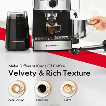 EspressoWorks All-In-One Espresso Machine with Grinder