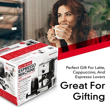 EspressoWorks All-In-One Espresso Machine with Grinder