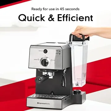 EspressoWorks All-In-One Espresso Machine with Grinder
