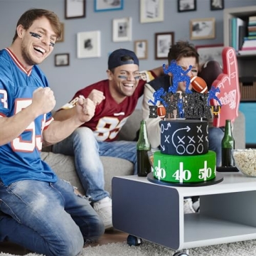 Football Birthday Cake Topper for Sport Themed Events