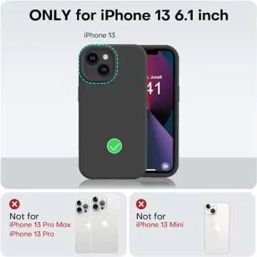 Vooii iPhone 13 Case, Liquid Silicone Upgrade for Ultimate Protection