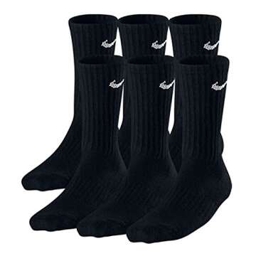 Nike Boys Crew Socks - Enhanced Comfort & Durability