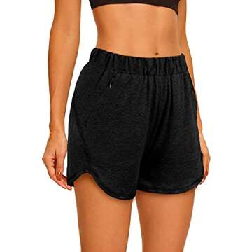 Black Dolphin Shorts for Women – Comfortable and Stylish Fit