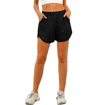 Black Dolphin Shorts for Women – Comfortable and Stylish Fit