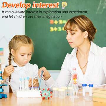 EKIND Plastic Transfer Pipettes - Lab Instruments & Equipment (2ml, Graduated, Pack of 100)