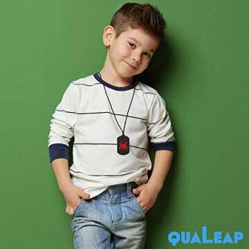 Xtra Tough (XT) Spider Sensory Chew Necklace for Kids (3 Pack) - Chewing Teething Necklace Teether Necklace Chew Toys - Designed for Chewing, Autism Sensory Teether Toy (Moderate & Aggressive Chewer)